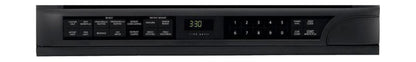 SHARP 1.5 cu. ft. 1100W Black Sharp Over-the-Counter Carousel Microwave Oven - R1210TY