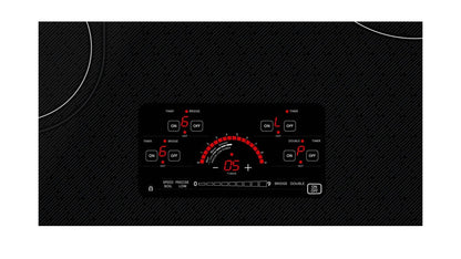 SHARP 30 in. Drop-In Radiant Cooktop with Side Accessories - SCR3042FB