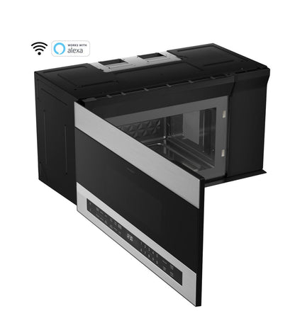SHARP 1.7 cu. ft. Smart Over-the-Range Microwave Oven - SMO1759JS