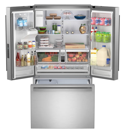 SHARP Sharp French 3-Door Refrigerator with Water Dispenser - SJF2955KS