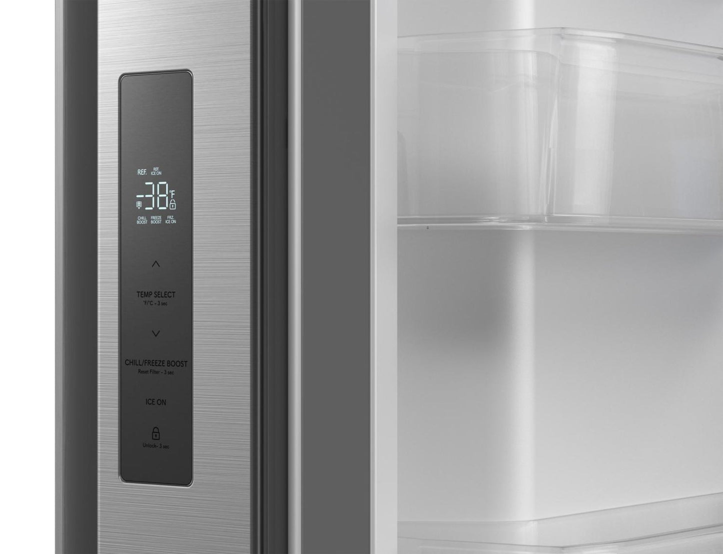 SHARP Sharp French 3-Door Refrigerator with Water Dispenser - SJF2955KS
