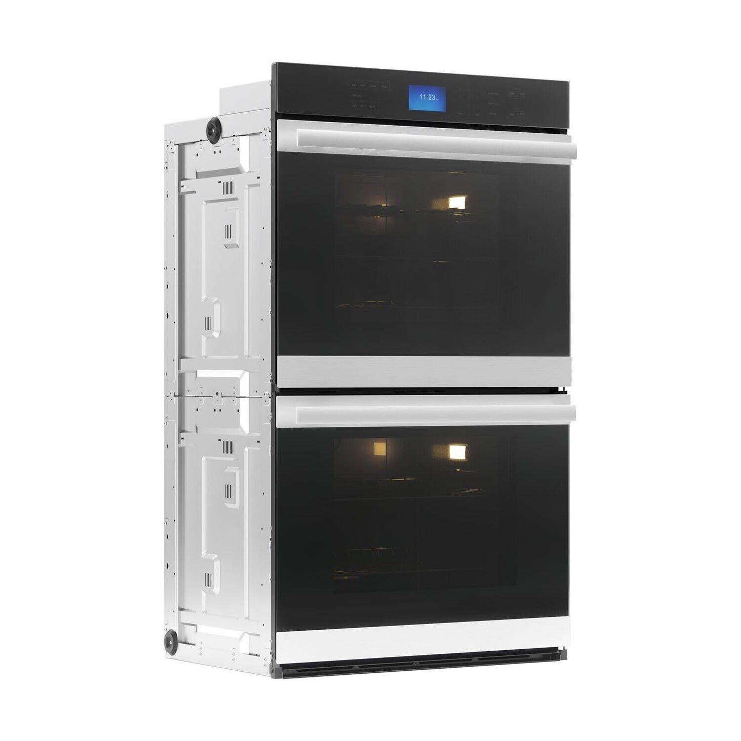 SHARP in Stainless Steel European Convection Built-In Double Wall Oven - SWB3062GS