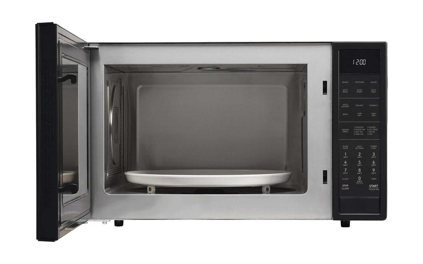 SHARP Sharp 1.5 cu. ft. 900W Black Convection Countertop Microwave Oven - SMC1585KB