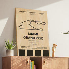 Load image into Gallery viewer, Miami Grand Prix - Corsa Series - Wood
