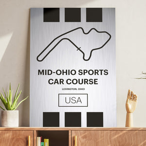 Mid-Ohio - Pista Series - Raw Metal