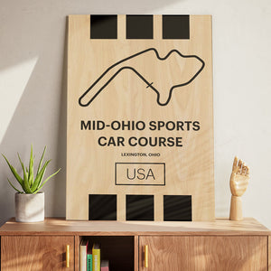 Mid-Ohio - Pista Series - Wood