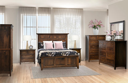 QW Amish Millcraft Albany High Dresser w/ Optional Mirror - MBA66DR