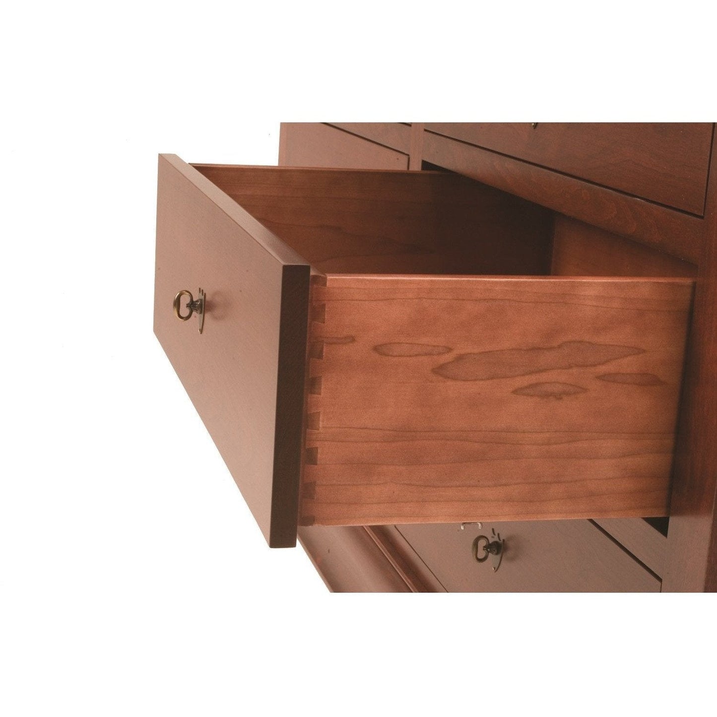 QW Amish Millcraft Louis Phillipe Low Dresser w/ Optional Mirror - MD864DR