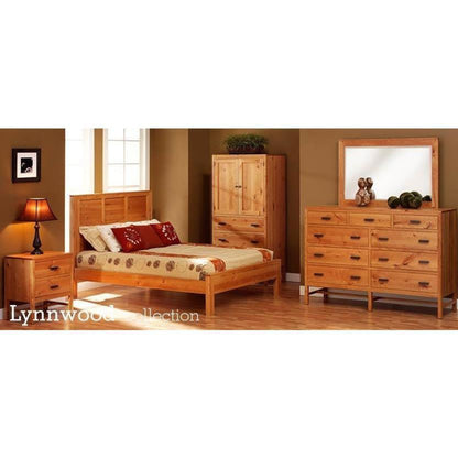 QW Amish Millcraft Lynnwood 2 Drawer Nightstand - MB124NS