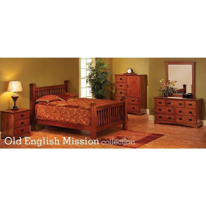 QW Amish Millcraft Old English Door Chest - MF245CH