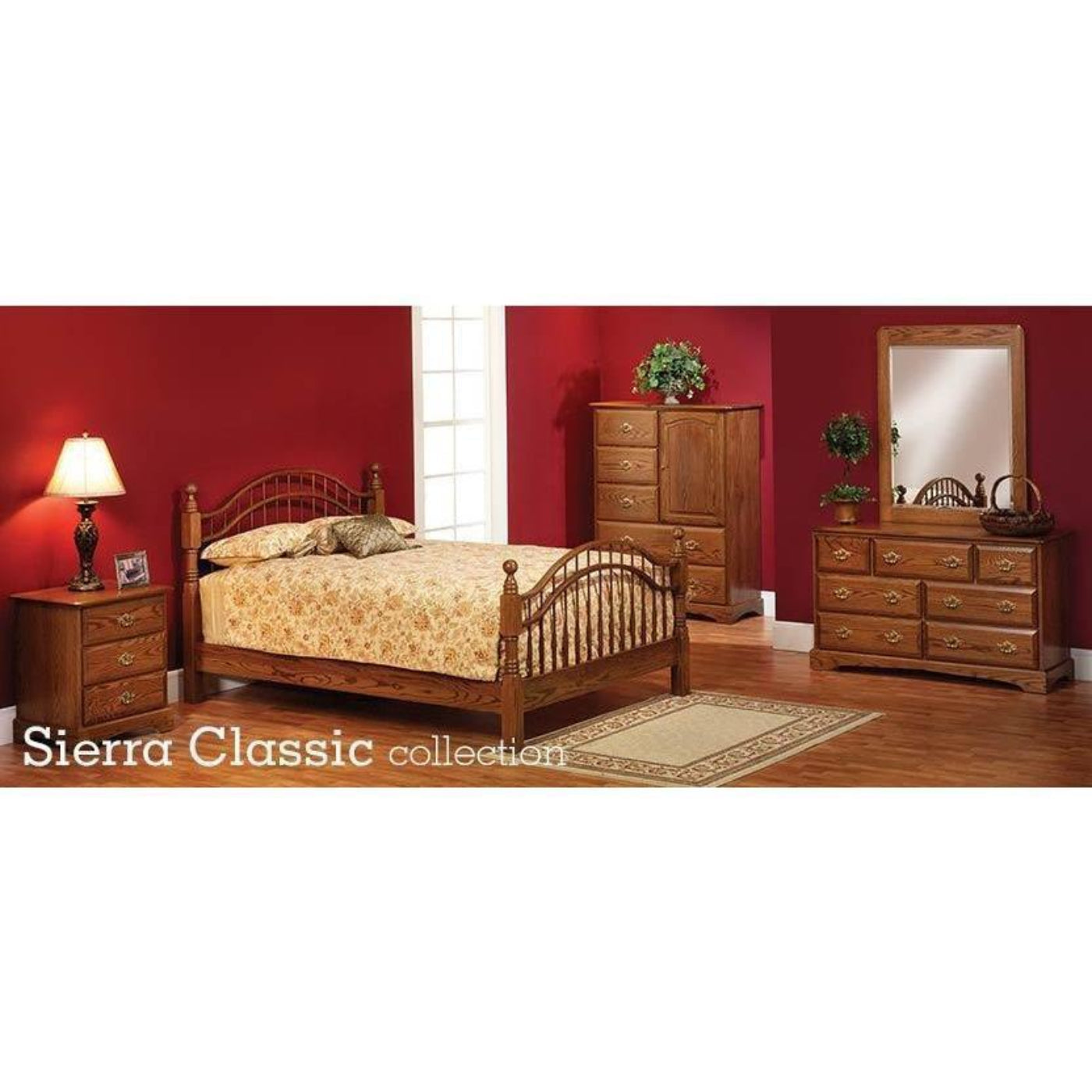 QW Amish Millcraft Sierra Classic Lingerie Chest - MF335LC