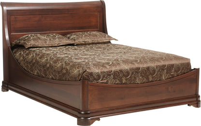 QW Amish Millcraft Versailles Euro Bed - MBV26QN