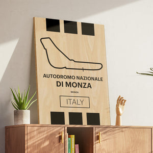 Monza - Pista Series - Wood