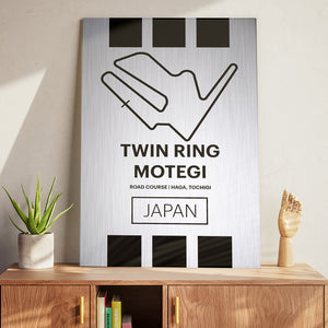 Twin Ring Motegi - Pista Series - Raw Metal