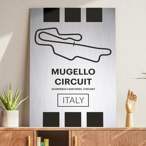 Mugello Circuit - Pista Series - Raw Metal