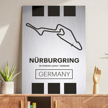 Load image into Gallery viewer, Nurburgring GP-Strecke - Pista Series - Raw Metal
