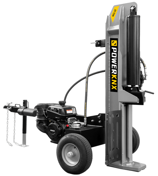 POWERKNX 35-Ton Vertical/Horizontal Gas Log Splitter  - 31-405