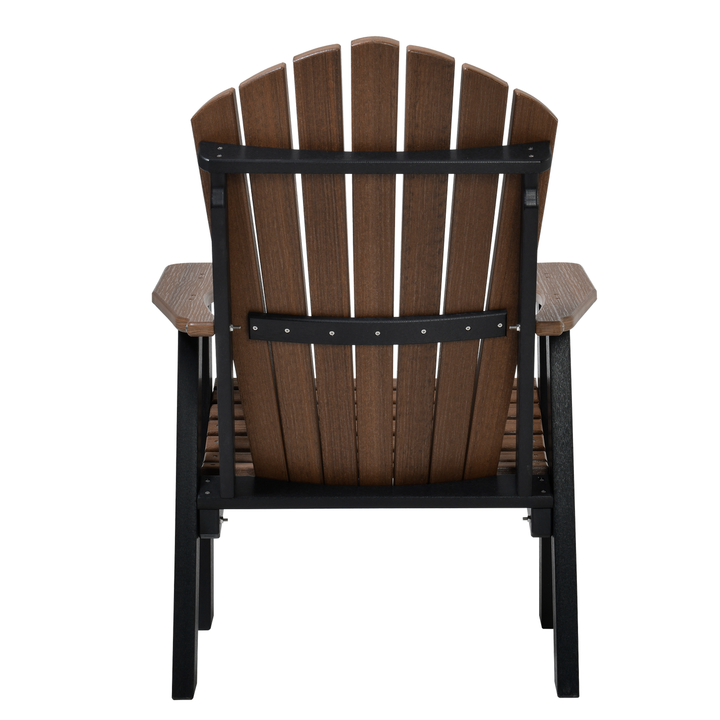 QW Amish Adirondack Chair - Wood Grain Poly - 121L-AHBC2400