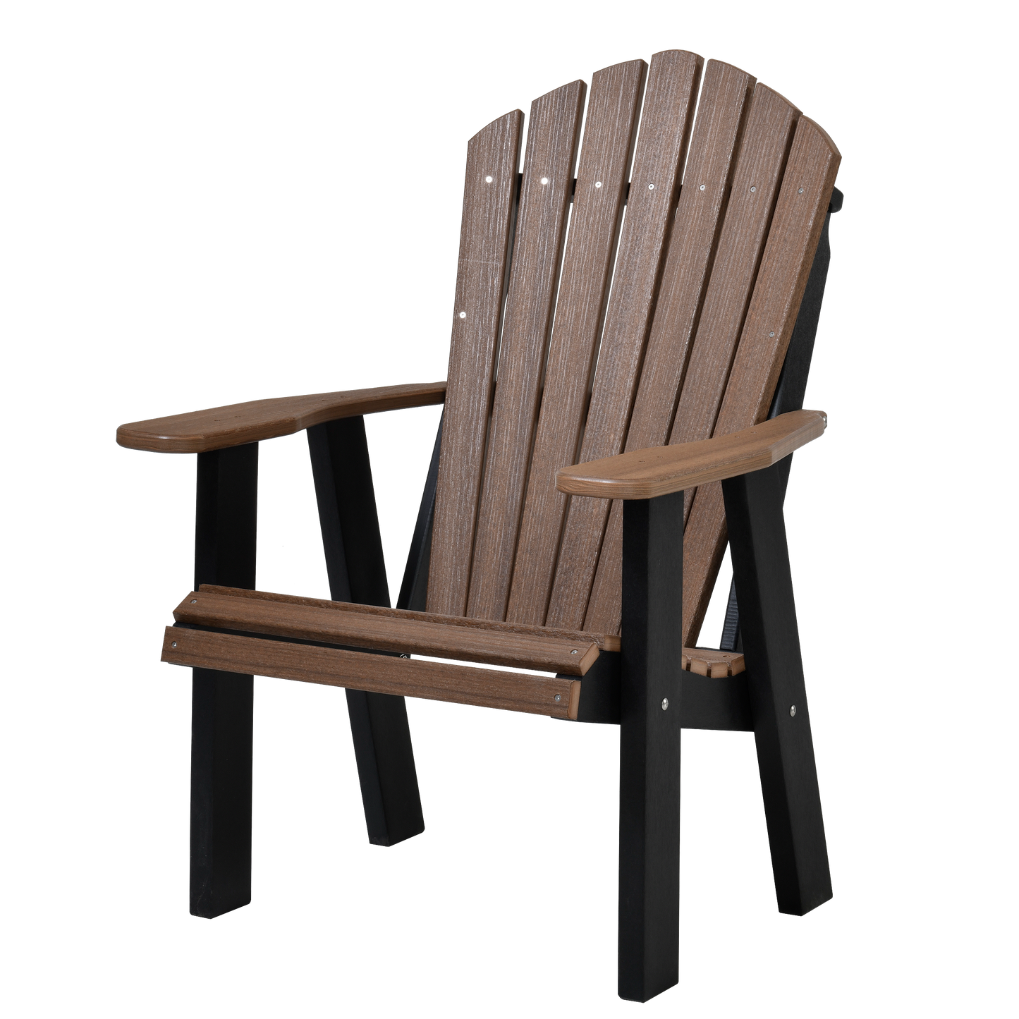 QW Amish Adirondack Chair - Wood Grain Poly - 121L-AHBC2400