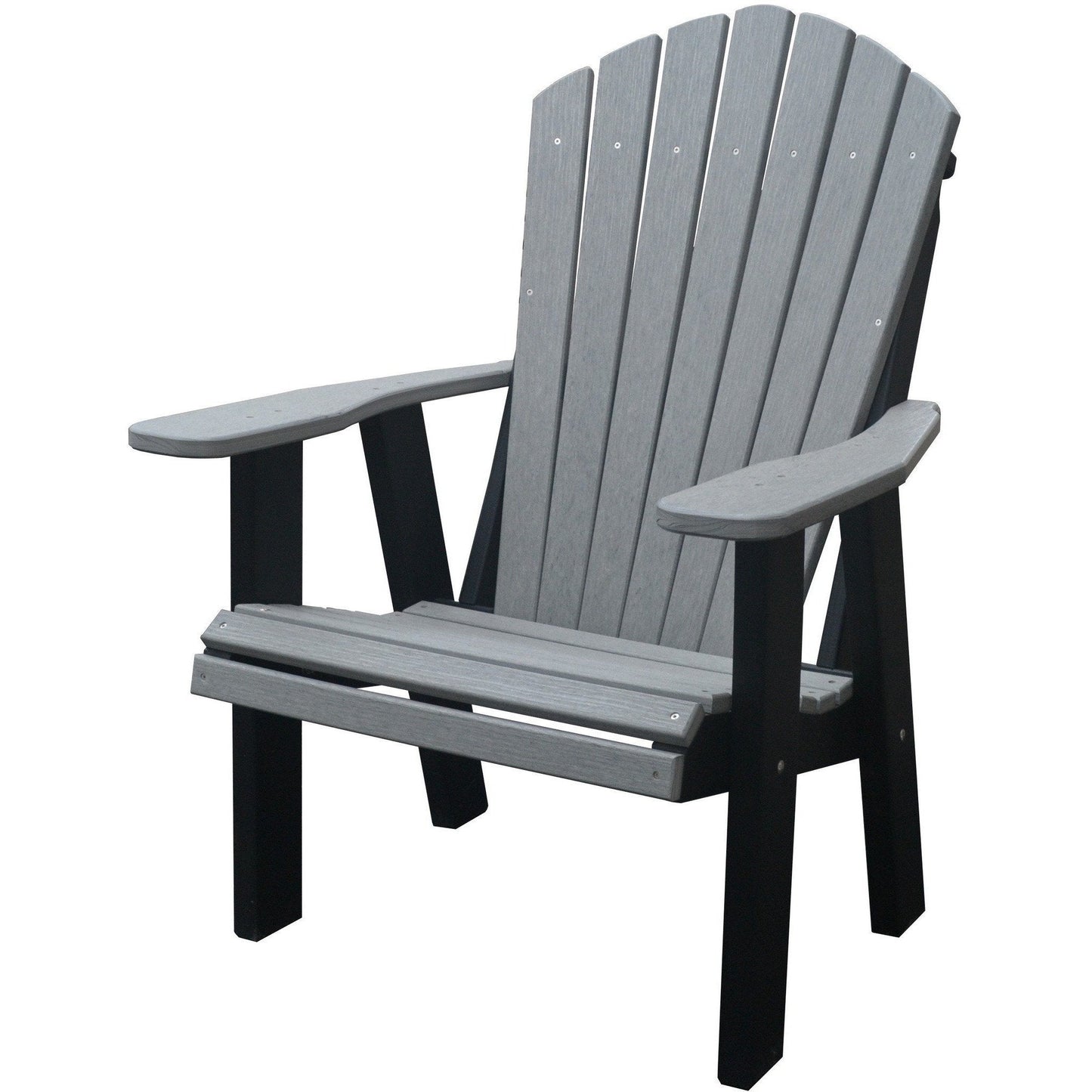 QW Amish Adirondack Chair - Wood Grain Poly - 121L-AHBC2400
