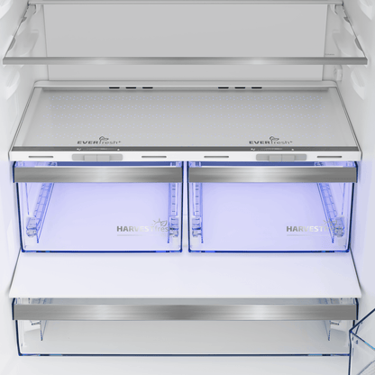 BEKO 30" Bottom Freezer Refrigerator in Stainless Steel - BFBF30116SSIM