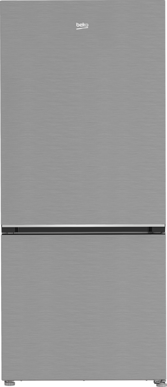 BEKO 30" Bottom Freezer Refrigerator in Stainless Steel - BFBF30116SSIM