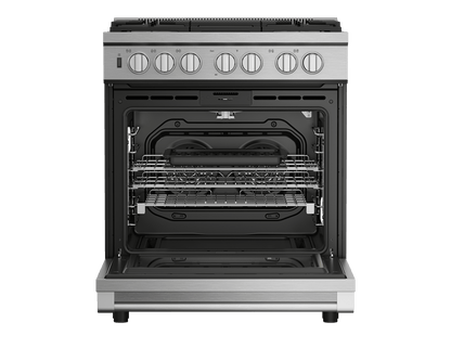 BEKO 30" in Stainless Steel Pro-Style Gas Range in Stainless Steel - PRGR34552SS