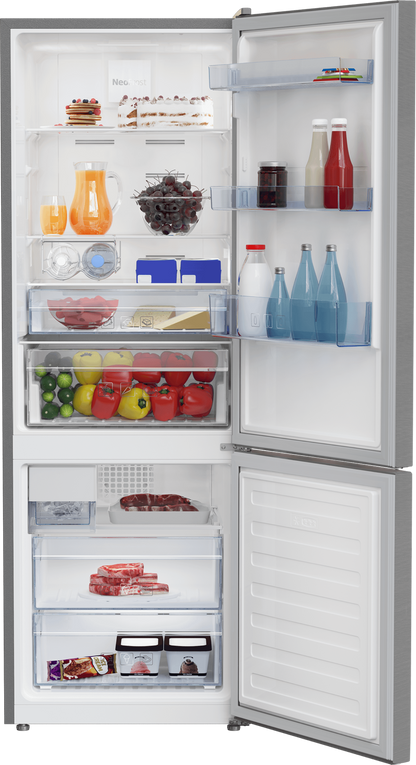 BEKO 24", Bottom Freezer Refrigerator with - in Stainless Steel - BFBF2414SSIM