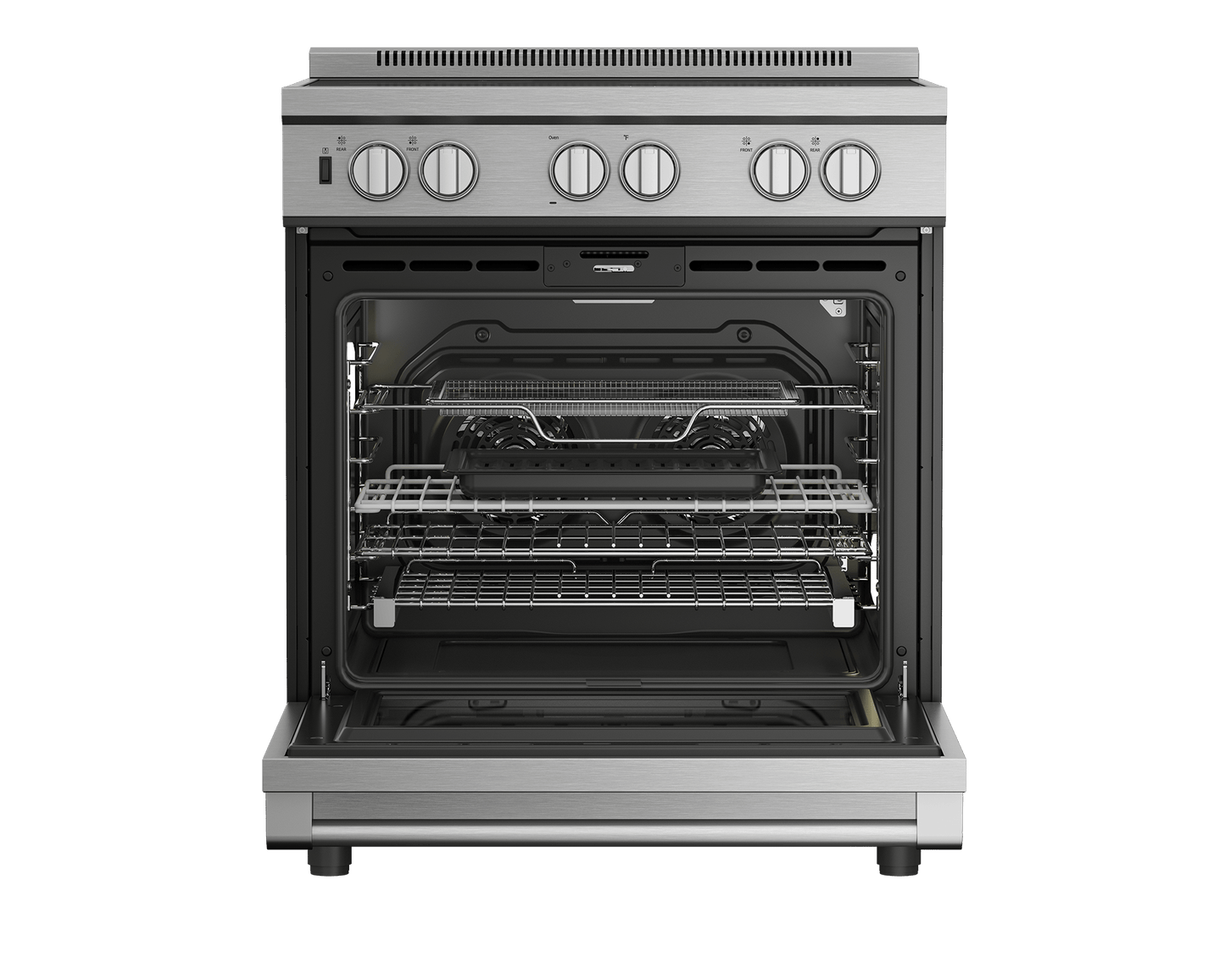 BEKO 30" in Stainless Steel Pro-Style Induction Range in Stainless Steel - PRIR34452SS