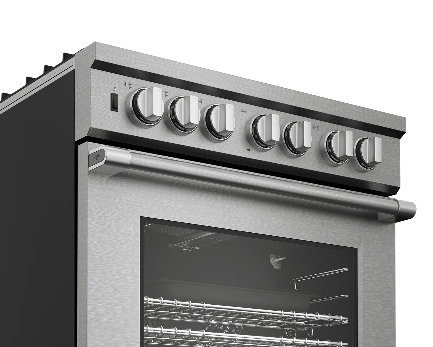BEKO 30" in Stainless Steel Pro-Style Gas Range in Stainless Steel - PRGR34552SS