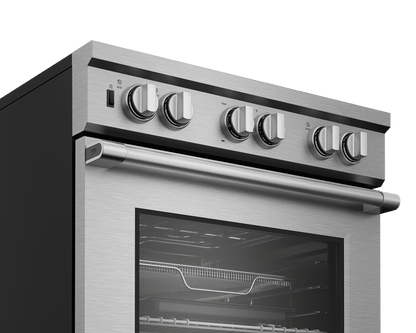 BEKO 30" in Stainless Steel Pro-Style Induction Range in Stainless Steel - PRIR34452SS