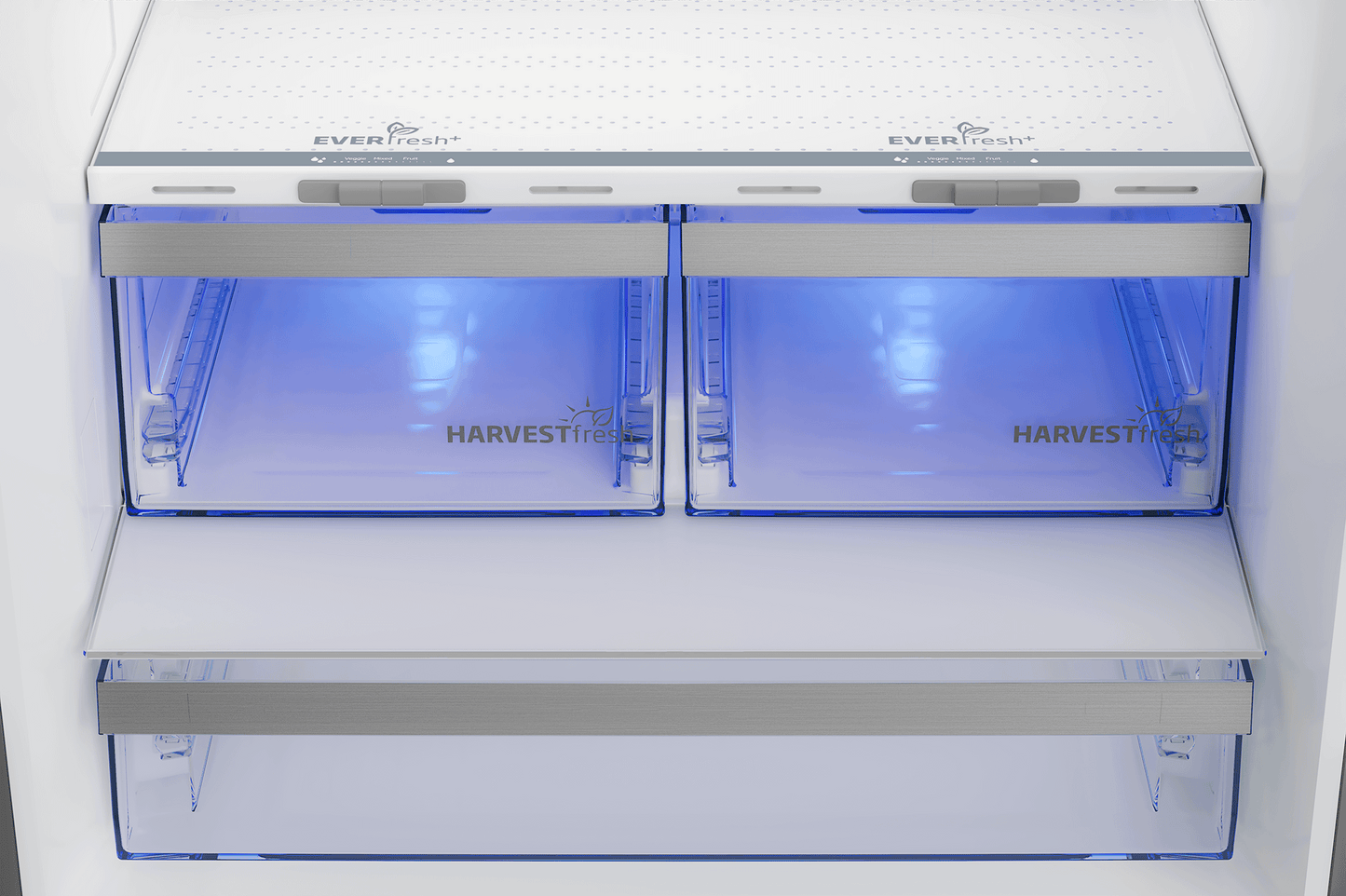 BEKO 30" Bottom Freezer Refrigerator with HarvestFresh in Stainless Steel - BFBD30216SSL