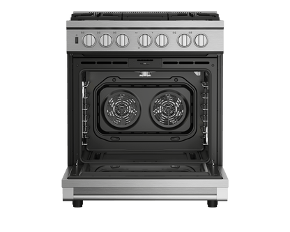 BEKO 30" in Stainless Steel Pro-Style Gas Range in Stainless Steel - PRGR34552SS
