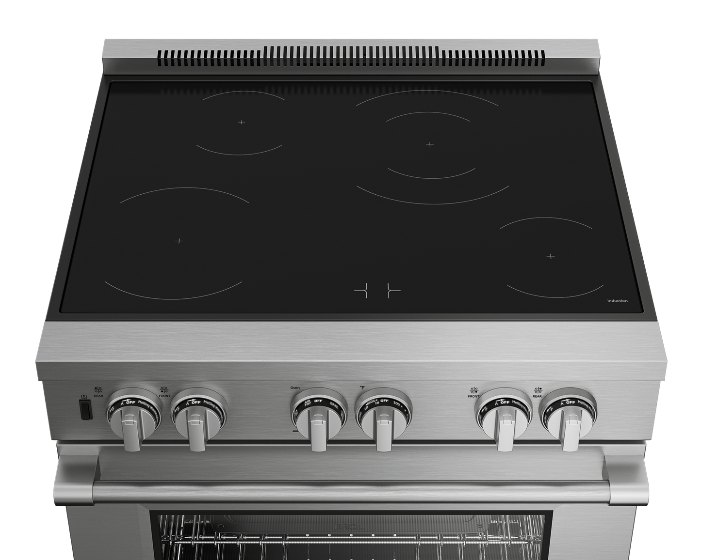 BEKO 30" in Stainless Steel Pro-Style Induction Range in Stainless Steel - PRIR34452SS