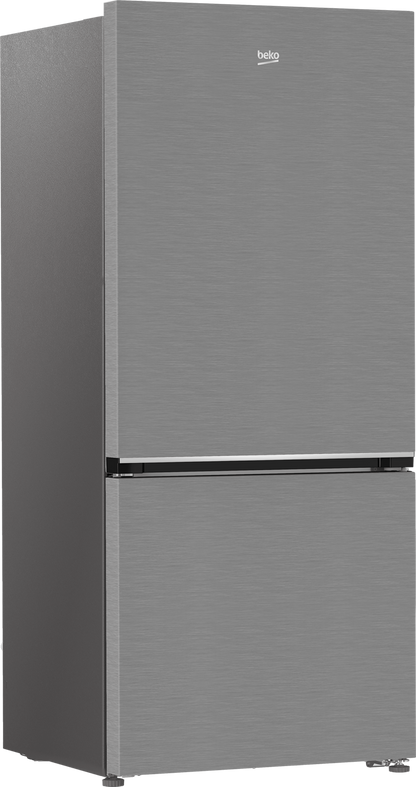 BEKO 30" Bottom Freezer Refrigerator in Stainless Steel - BFBF30116SSIM