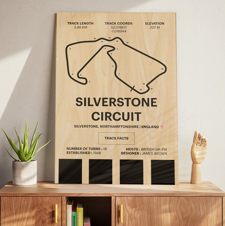 Silverstone Circuit - Corsa Series - Wood