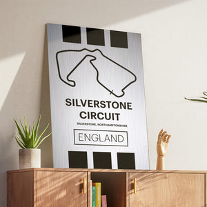 Silverstone Circuit - Pista Series - Raw Metal