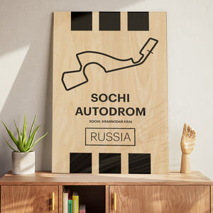 Sochi Autodrom - Pista Series - Wood