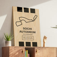 Load image into Gallery viewer, Sochi Autodrom - Pista Series - Wood
