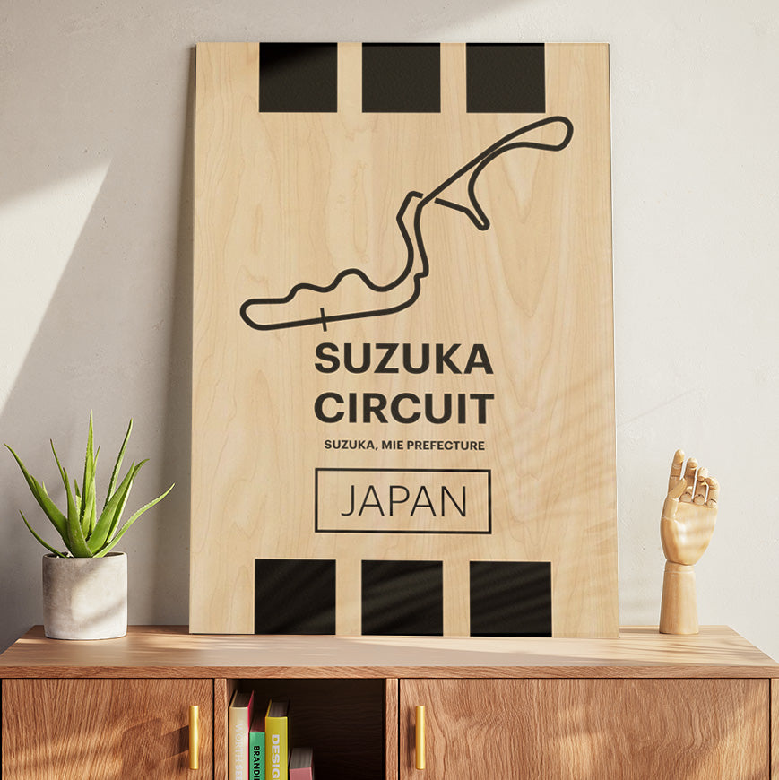 Suzuka Circuit - Pista Series - Wood