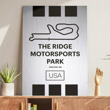 Load image into Gallery viewer, The Ridge Motorsports Park - Pista Series - Raw Metal
