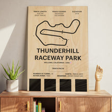 Load image into Gallery viewer, Thunderhill Raceway Park - Corsa Series - Wood
