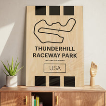 Load image into Gallery viewer, Thunderhill Raceway Park - Pista Series - Wood
