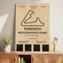 Load image into Gallery viewer, Toronto Motorsports Park - Corsa Series - Wood
