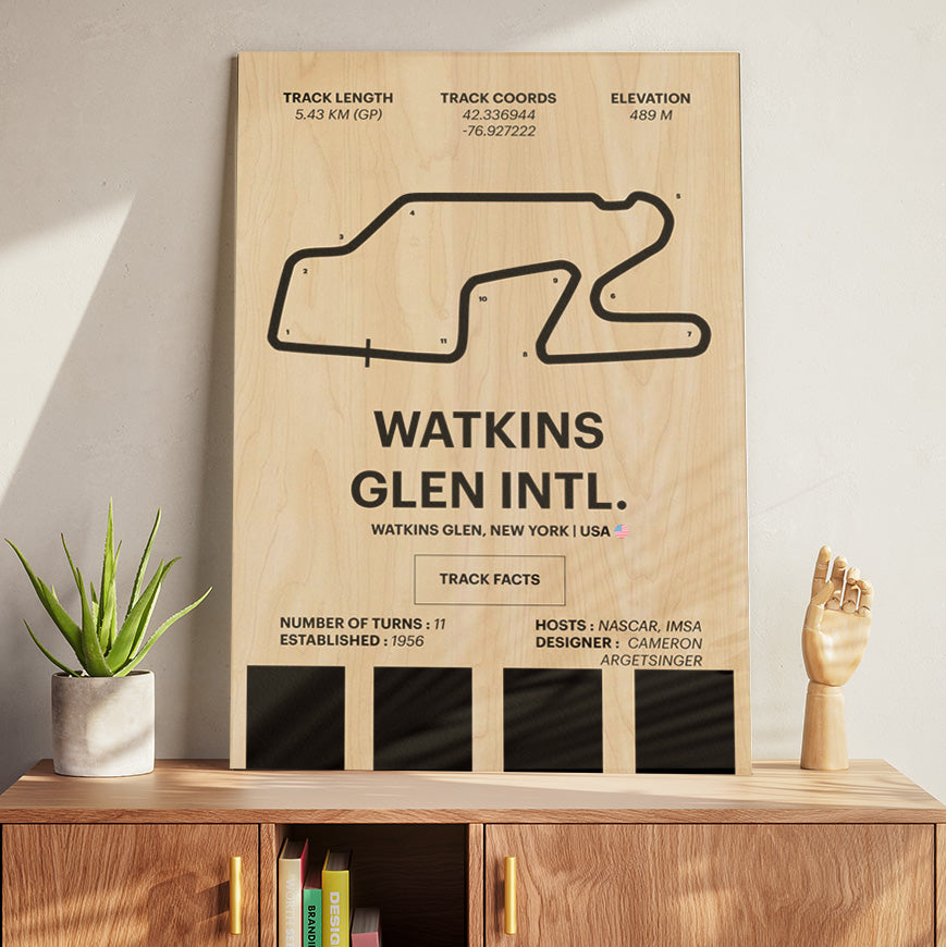 Watkins Glen - Corsa Series - Wood