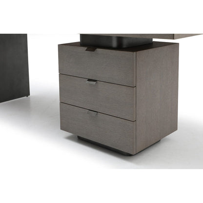 Whiteline Modern Living Alma Desk - DK1894-GRY