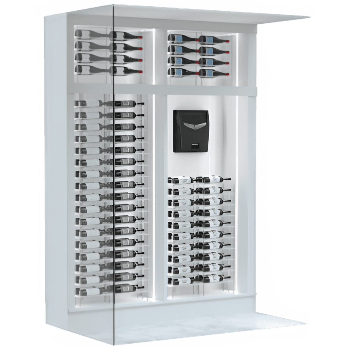 Wine Guardian TTW009H Through-The-Wall Wine Cellar Cooling Unit - 60 HZ - 99H0240-12