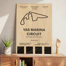 Load image into Gallery viewer, Yas Marina Circuit - Corsa Series - Wood
