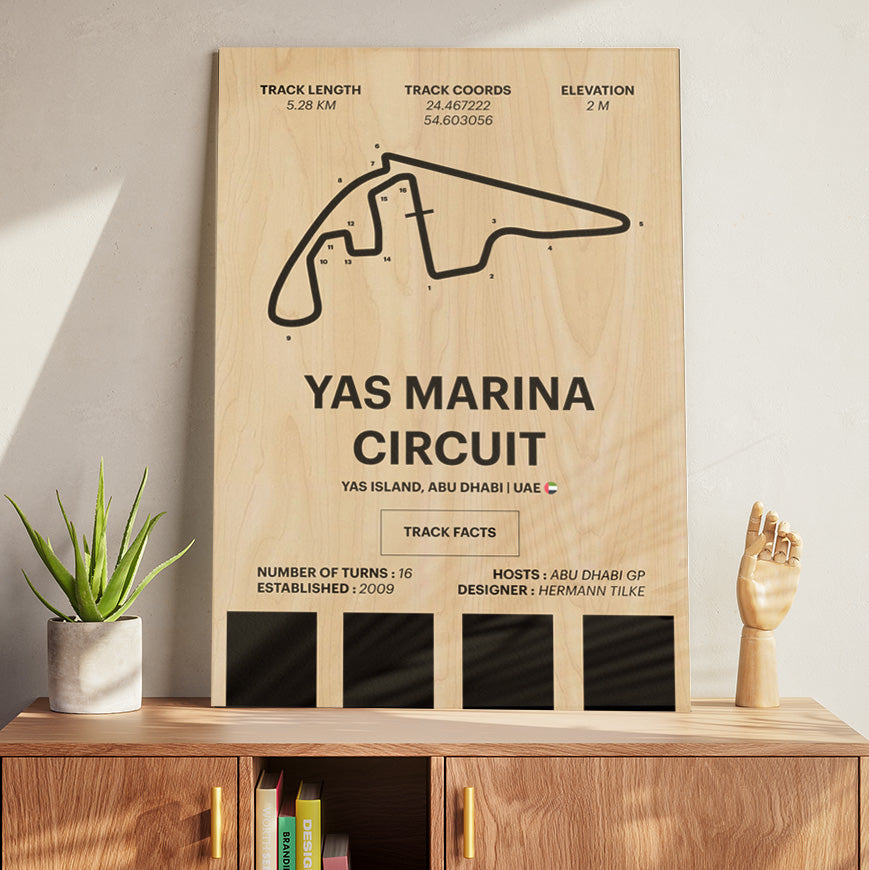 Yas Marina Circuit - Corsa Series - Wood